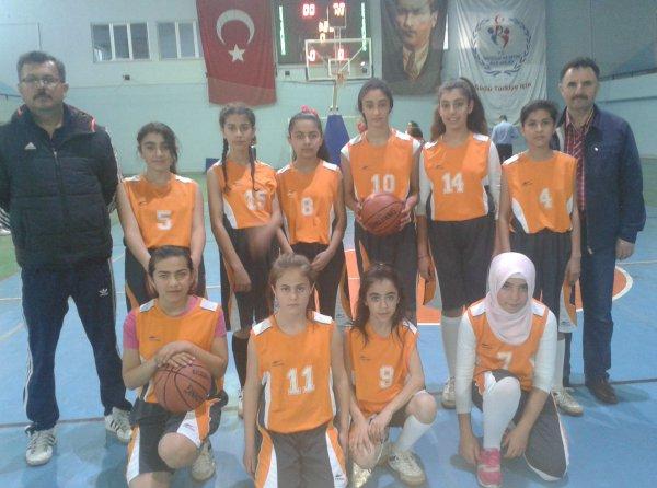 Küçük Kızlar Basketbol Takımımız İlimizi Gaziantep´te temsil etti